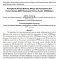 Peningkatan Kinerja Babinsa ditinjau dari Kompetensi dan Pengembangan SDM (Studi pada Babinsa Kodim 1006/Banjar)