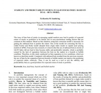 Stability and Predictability of Beta in LQ-45 Stocks Index Based on Dual-Beta Model