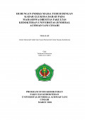 Hubungan Indeks Massa Tubuh Dengan Kadar Glukosa Darah Pada Mahasiswa Obesitas Fakultas Kedokteran Universitas Jenderal Achmad Yani Cimahi