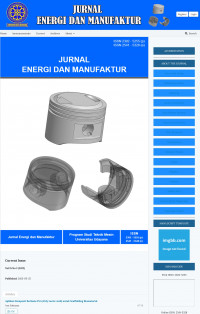 Studi Aliran Fluida di dalam Model Nosel Stasioner dengan Menggunakan Simulasi CFD