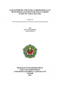 Karakteristik Teratoma Sakrokoksigal Di Divisi Bedah Anak Rsup Dr. Hasan Sadikin Bandung Tahun 2013-2016