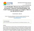 Can Profitability Moderate the Impact of Green Investment, Corporate Social Responsibility, and Good Corporate Governance on Company Value on the SRI KEHATI  Index?