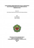 Karakteristik Adhesi Peritoneum Pascalaparotomi Di Bagian Bedah Rsup Dr. Hasan Sadikin Bandung Periode 2011-2014