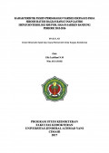 Karakteristik Pasien Perdarahan Varises Esofagus Pada Sirosis Hati Di Bagian Rawat Inap Gastro Hepatoenterologi Rsup Dr. Hasan Sadikin Bandung Periode 2015-2016