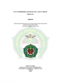 UJI ANTIMIKROBA EKSTRAK ETIL ASETAT RESIN JERNANG