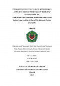 PENGARUH EFFECTIVE TAX RATE, KEPEMILIKAN ASING DAN UKURAN PERUSAHAAN TERHADAP TRANSFER PRICING (Studi Kasus Pada Perusahaan Manufaktur Sektor Aneka Industri yang terdaftar di Bursa Efek Indonesia Periode 2013-2017)