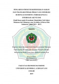 PENGARUH STRUKTUR KEPEMILIKAN SAHAM DAN TRANSAKSI PIHAK-PIHAK YANG MEMILIKI HUBUNGAN ISTIMEWA TERHADAP DAYA INFORMASI AKUNTANSI (Studi Kasus pada Perusahaan Manufaktur Sub Sektor Makanan dan Minuman yang Terdaftar di Bursa Efek Indonesia Tahun 2013 – 2017)