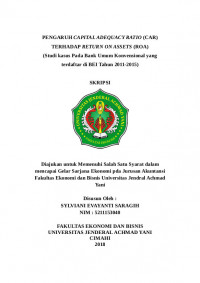 PENGARUH SELF ASSESSMENT SYSTEM DAN PEMERIKSAAN PAJAK TERHADAP TAX EVASION (Studi Kasus pada Wajib Pajak Badan di Kantor Pelayanan Pajak Pratama Sumedang)