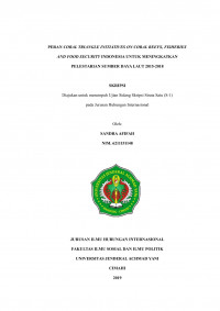 Peran Coral Triangle Initiatives on Coral Reefs, Fisheries and Food Security untuk Meningkatkan Pelestarian Sumber Daya Laut 2015-2018