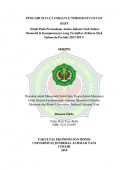 PENGARUH TAX AVOIDANCE TERHADAP COST OF DEBT
(Studi Pada Perusahaan Aneka Industri Sub Sektor Otomotif & Komponennya yang Terdaftar di Bursa Efek Indonesia Periode 2013-2017)