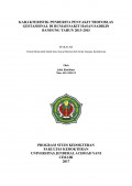 Karakteristik Penderita Penyakit Trofoblas Gestasional Di Rumah Sakit Hasan Sadikin Bandung Tahun 2013-2015